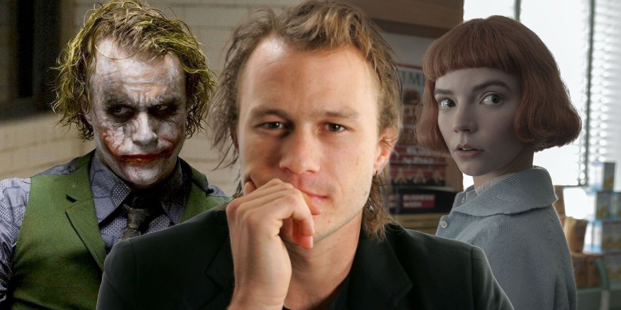 heath ledger Joker Queens gambit