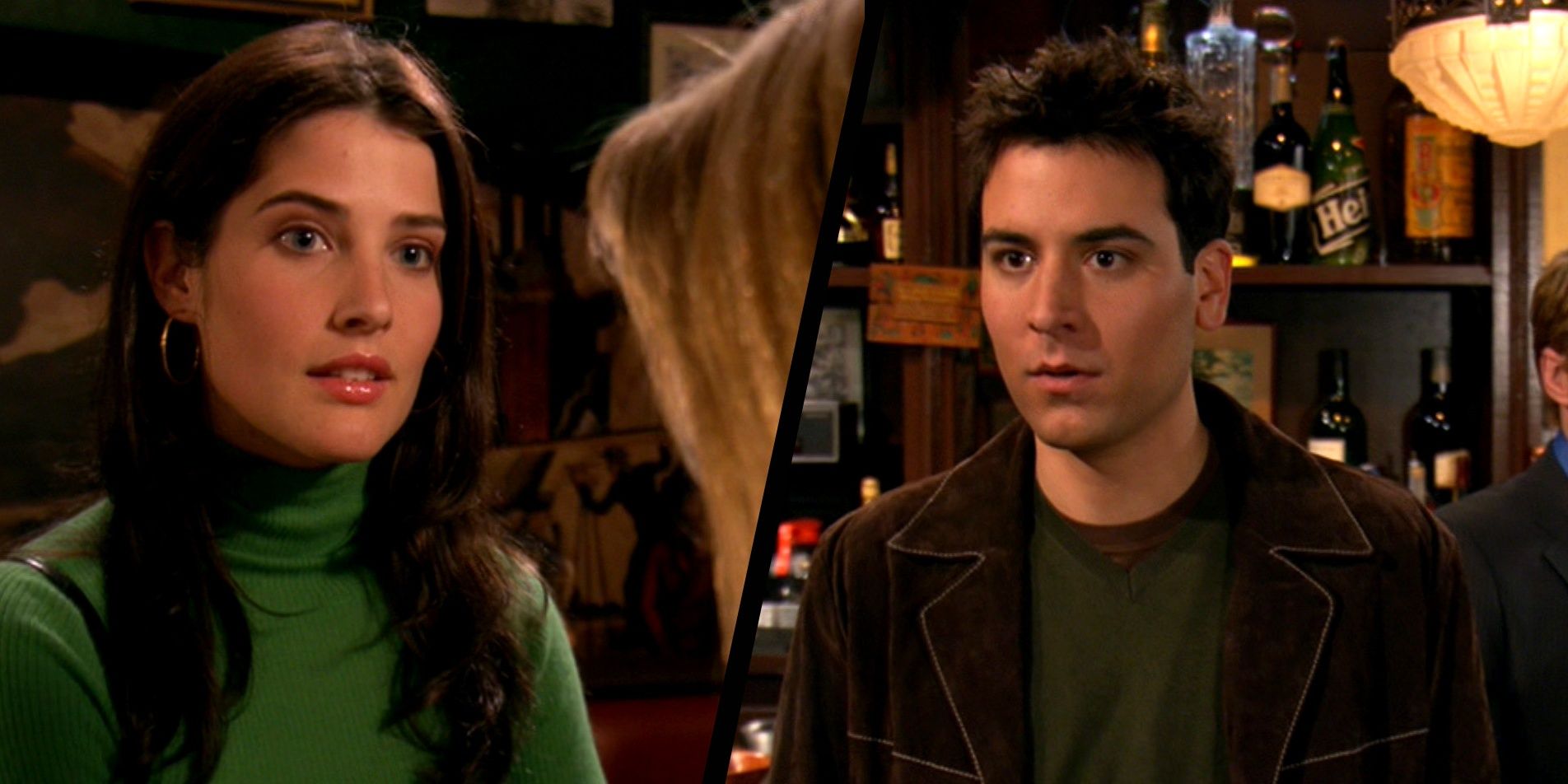 Ted meeting robin on the HIMYM Pilot