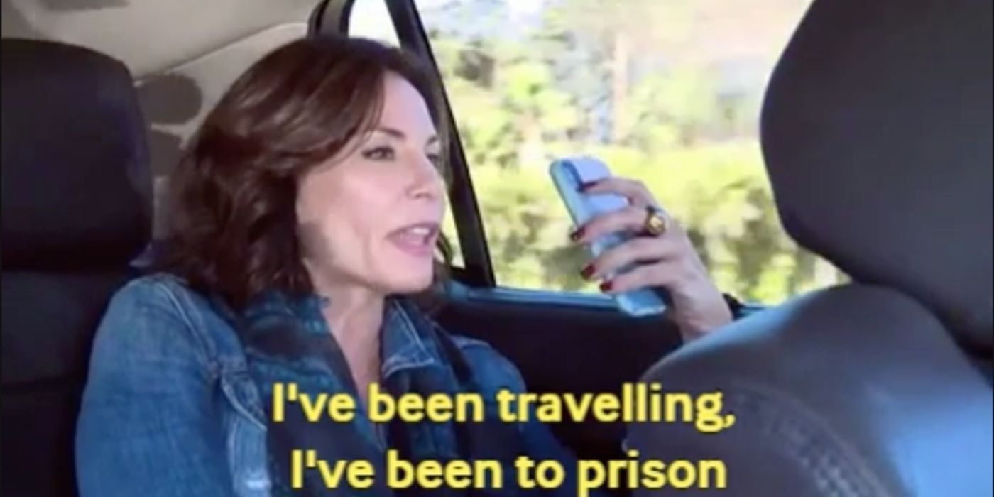 ive been traveling ive been to prison - luann - rhony