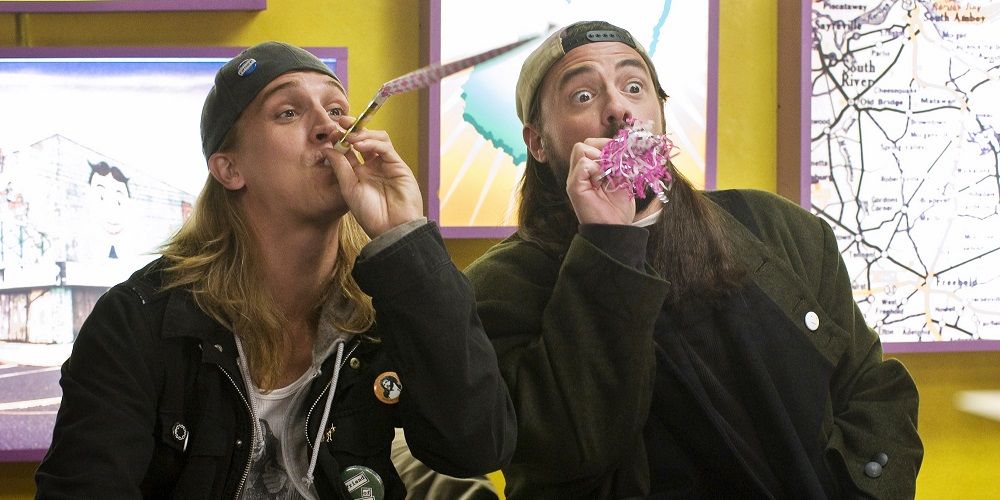 Jay &amp; Bob in the Mooby's fast food chain in Clerks 2