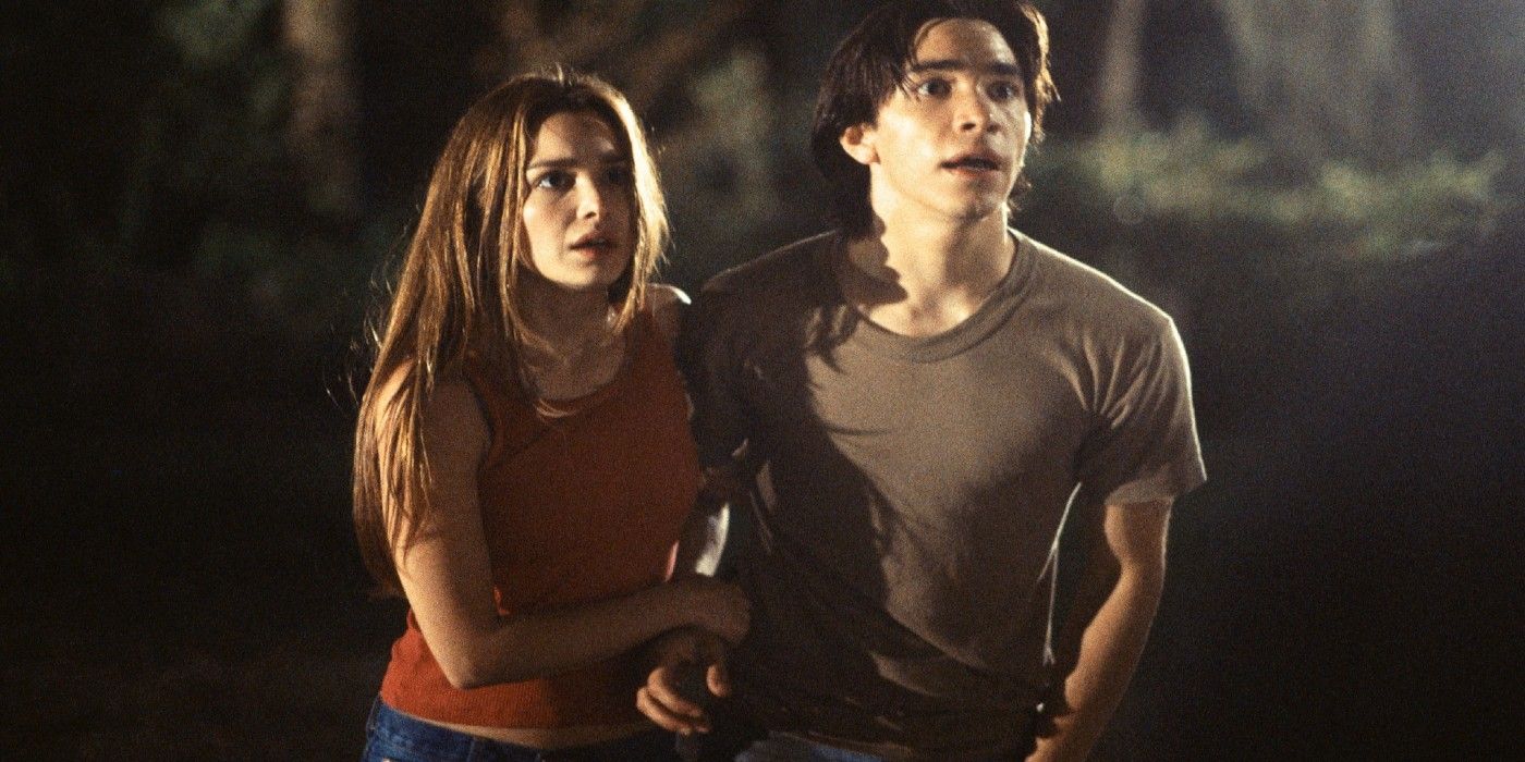 Trish e Darry assustados em Jeeper's Creepers