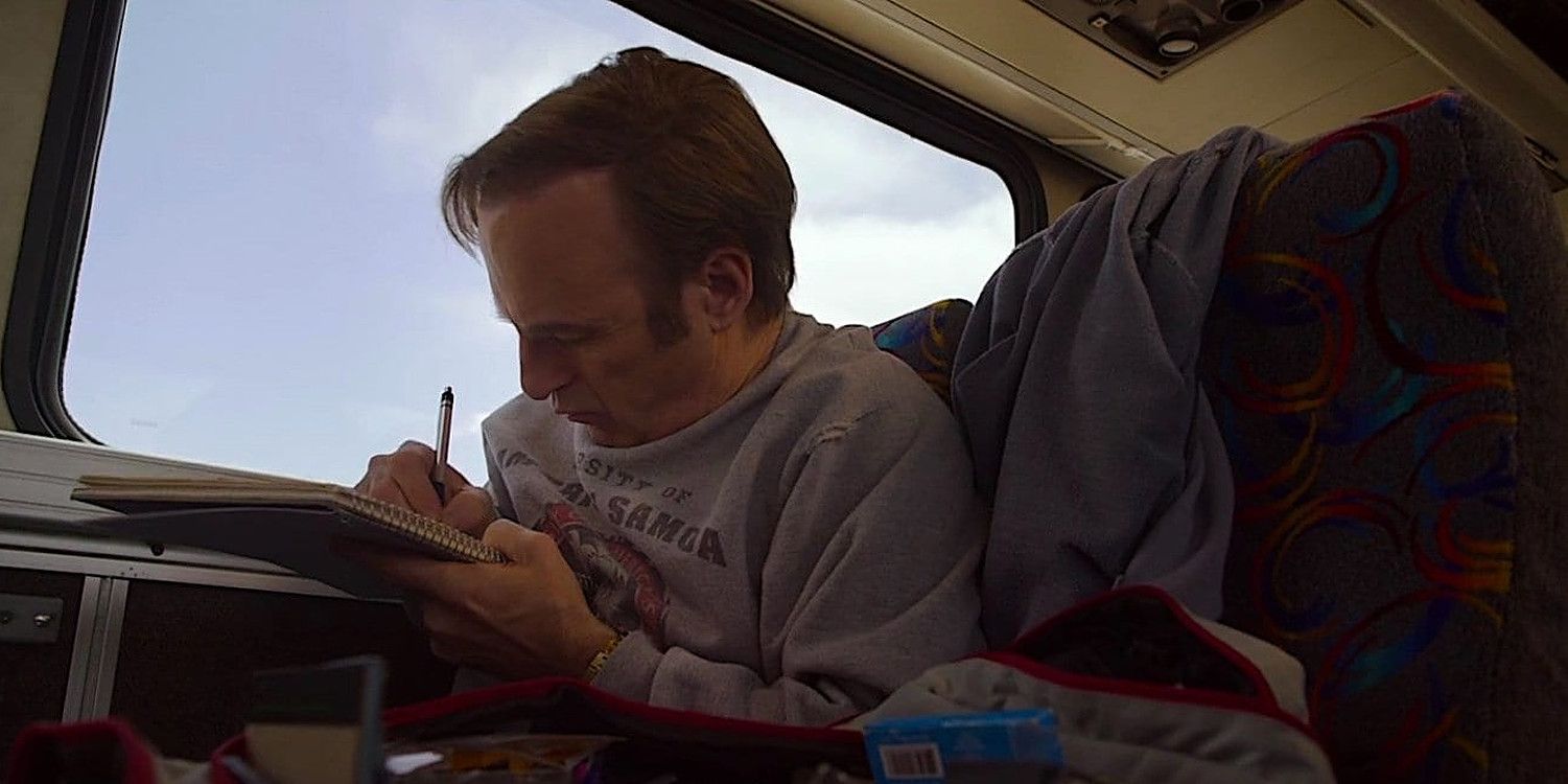 jimmy on a bus helping huell on better call saul