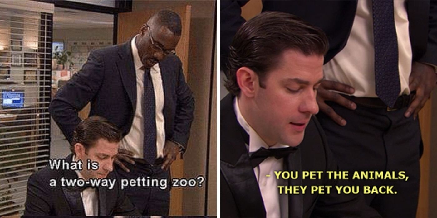jims idea for a petting zoo - the office