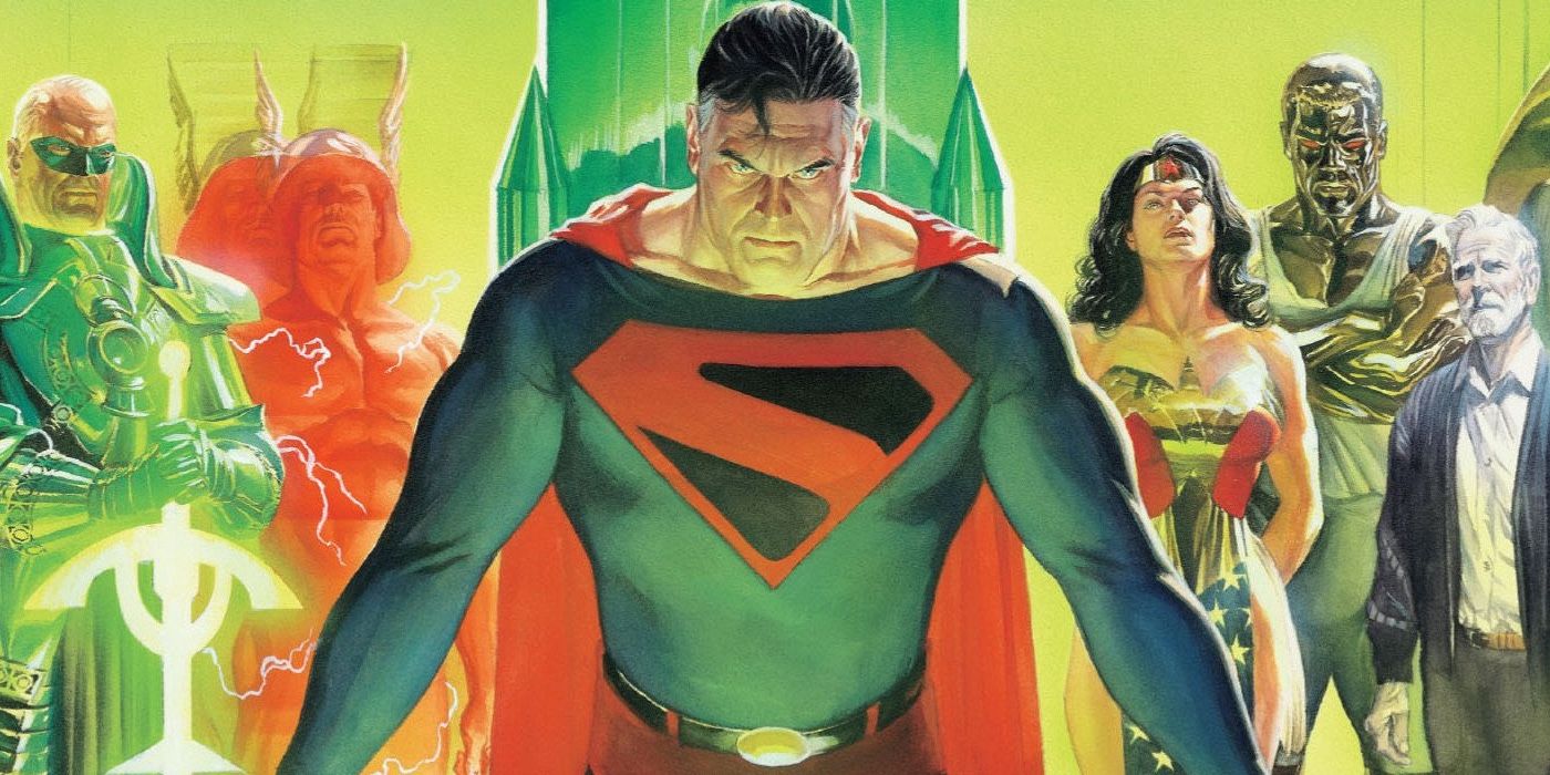 The Kingdom Come Version of the Justice League