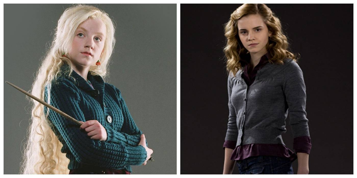 Hermione granger and luna lovegood