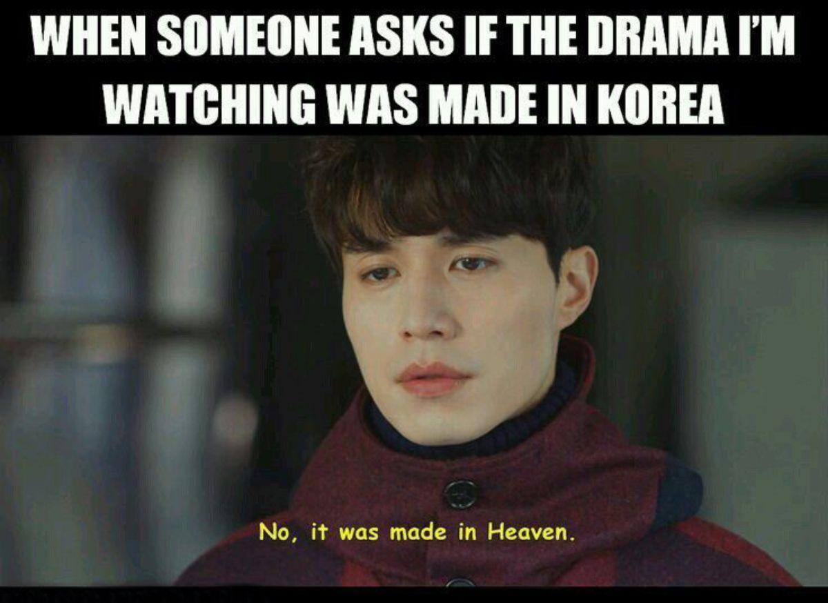 Meme about Kdrama using show Goblin