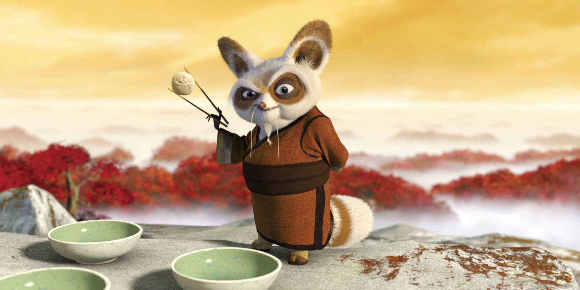 What Kind Of Animal Kung Fu Panda'S Master Shifu Is