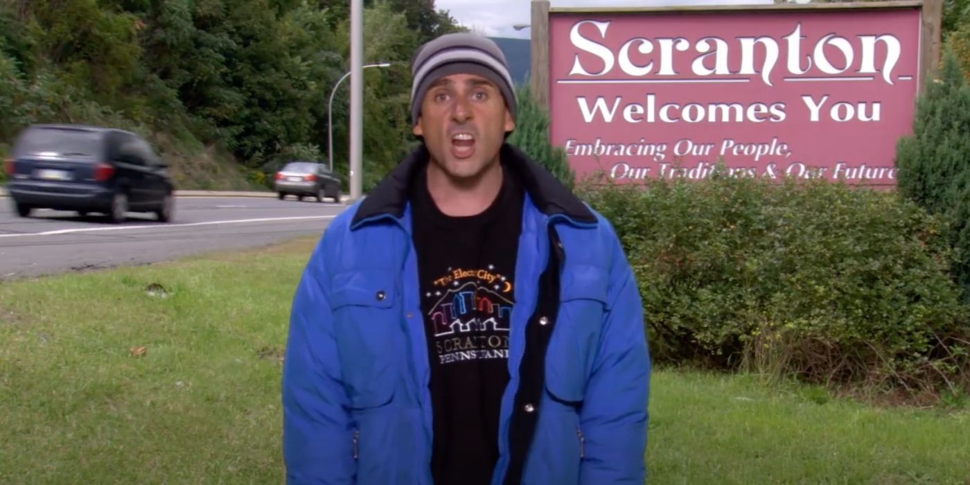 michael scotts video - straight out of scranton - the office
