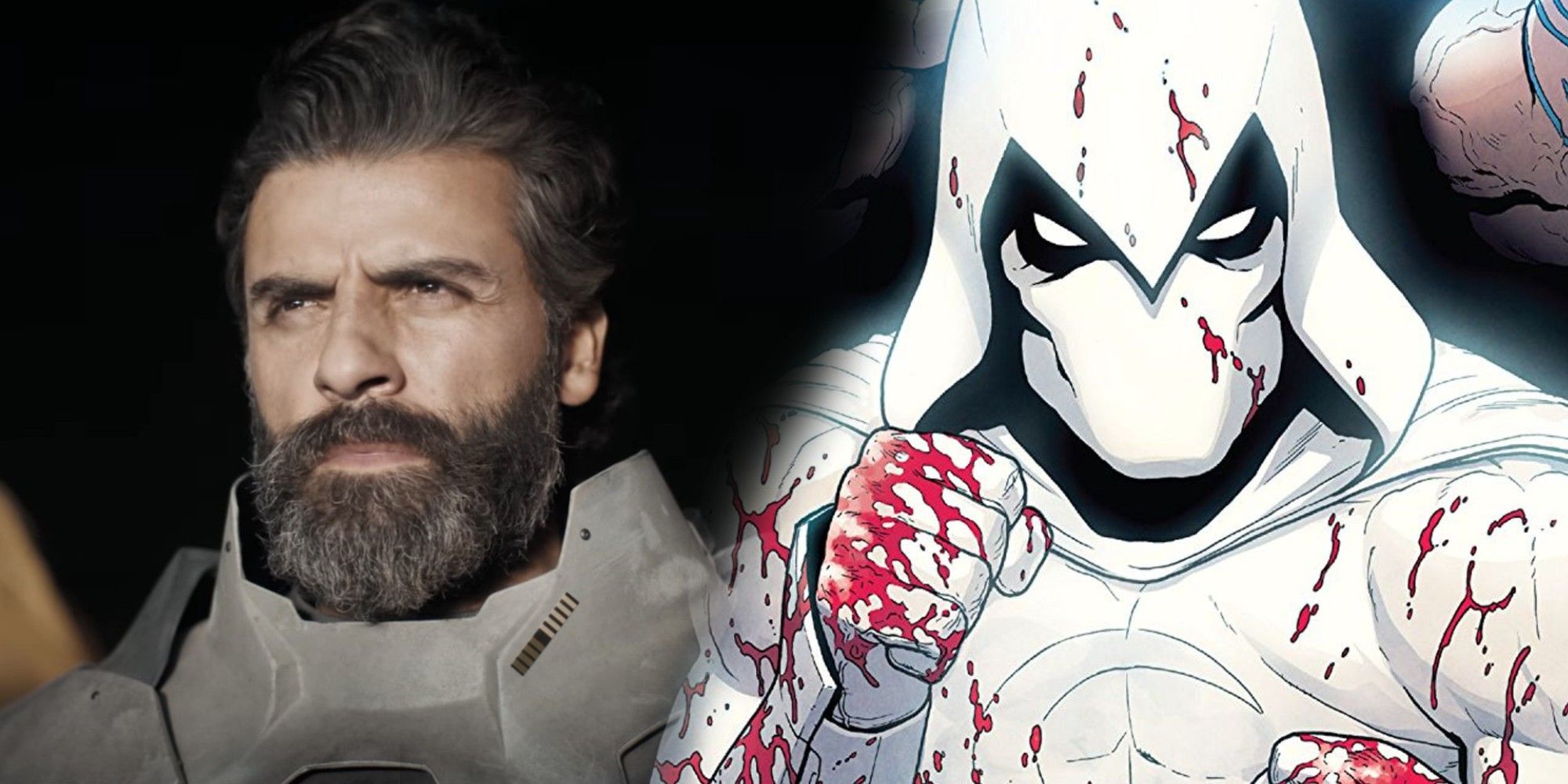 moon knight Oscar Isaac blood