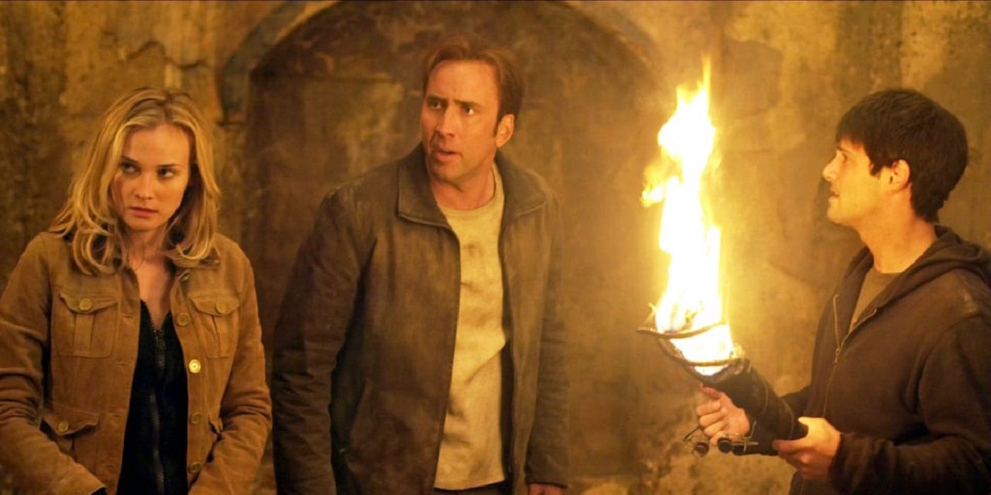 Ben Gates, Abigail, and Ian in National Treasure