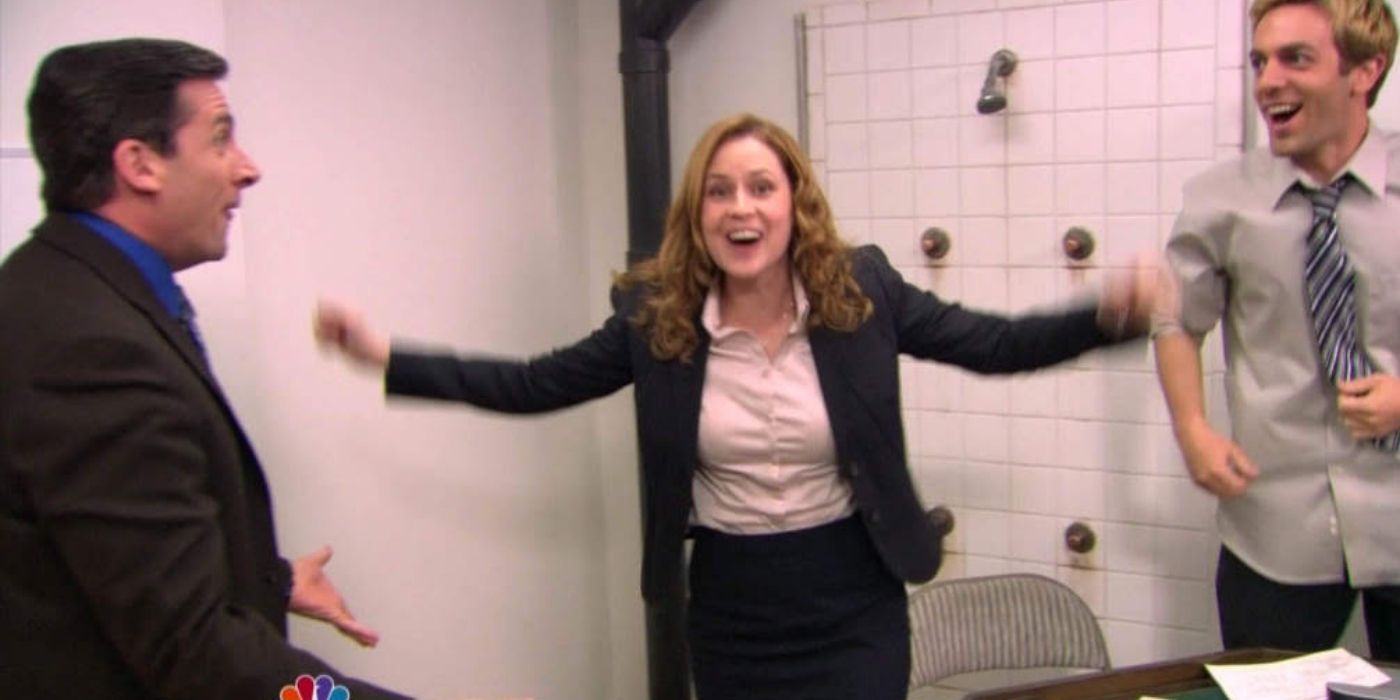 Pam as a Saleswoman for The Michael Scott Paper Company