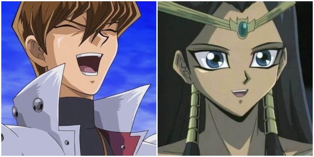 Kaiba and Ishizu plot together early in the Battle City arc, and she seems ...