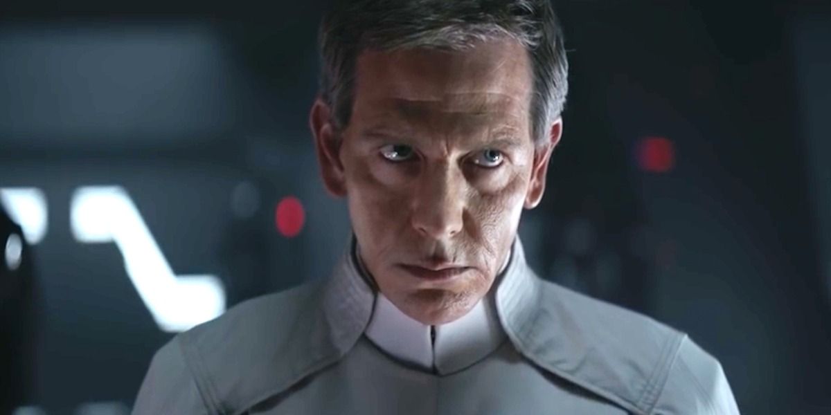 An image of an angry Orson Krennic in Rogue One