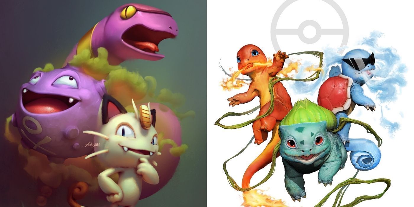 The Best Fan Art Of Kantos Gen 1 Pokémon