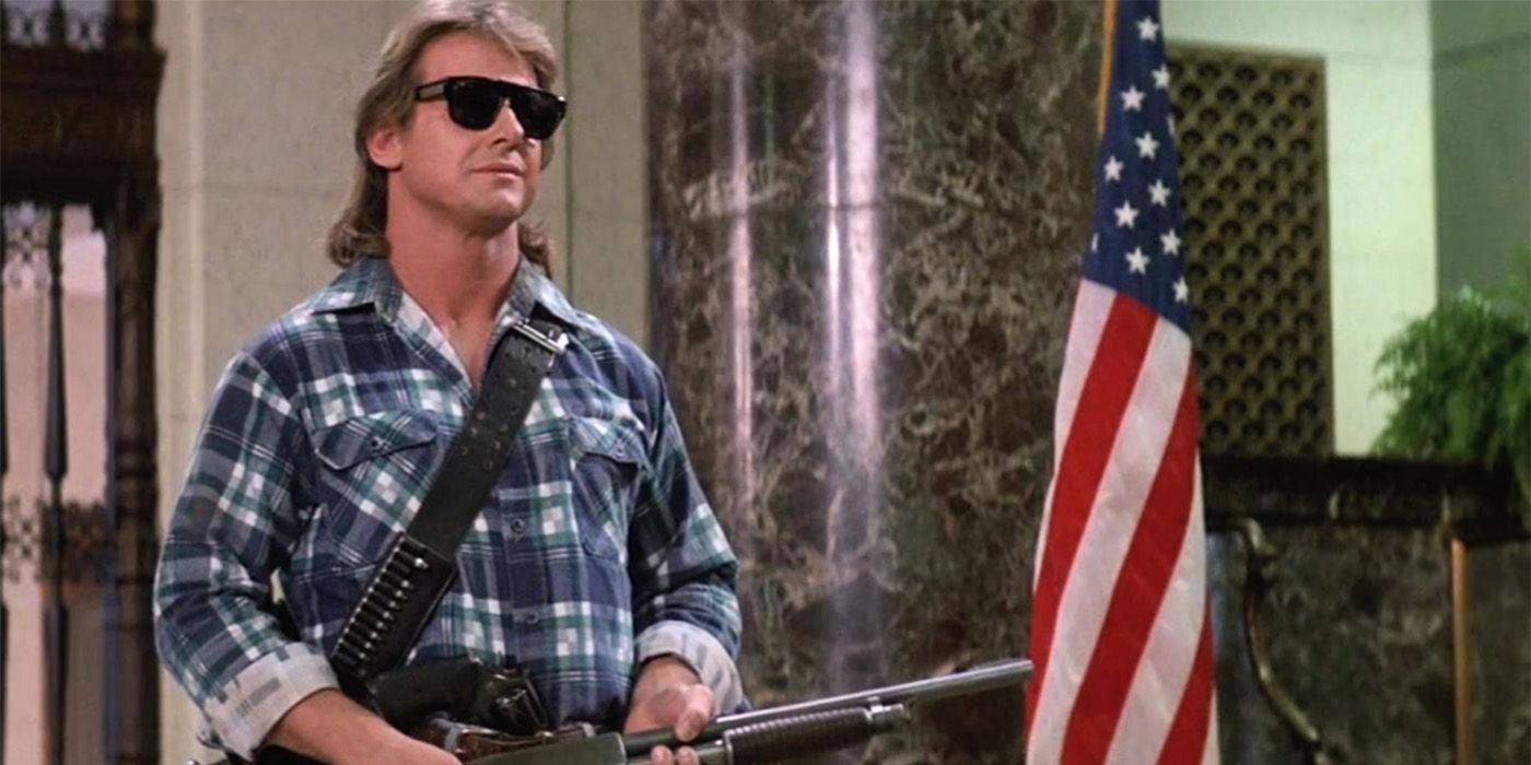 Roddy Piper looking haughty in They Live