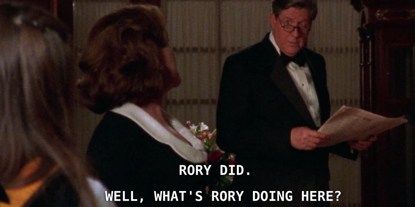 rory running away to her grandparents in season one - gilmore girls