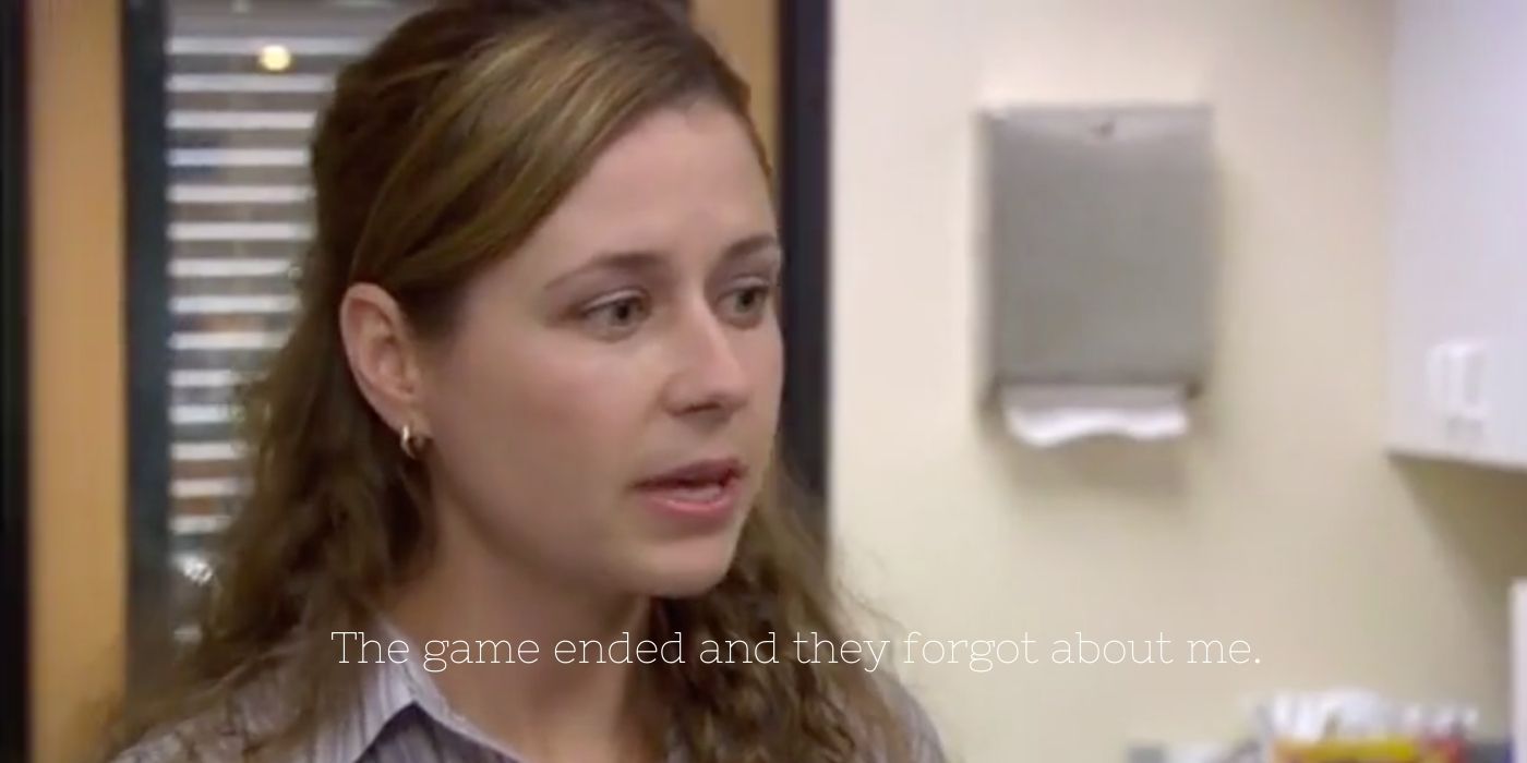 roy forgot about pam - the office