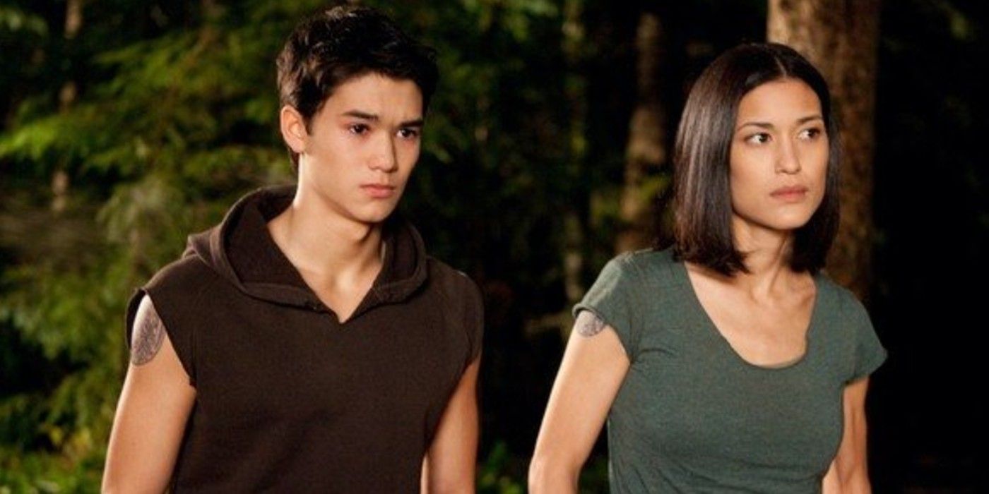 Seth and Leah Clearwater in Twilight
