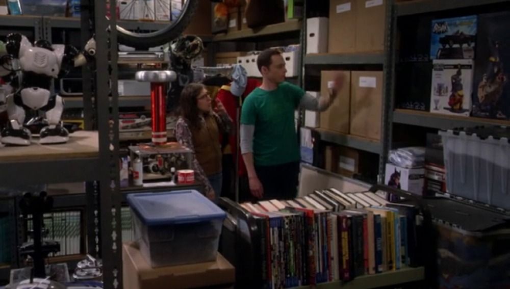 sheldons storage closet - tbbt