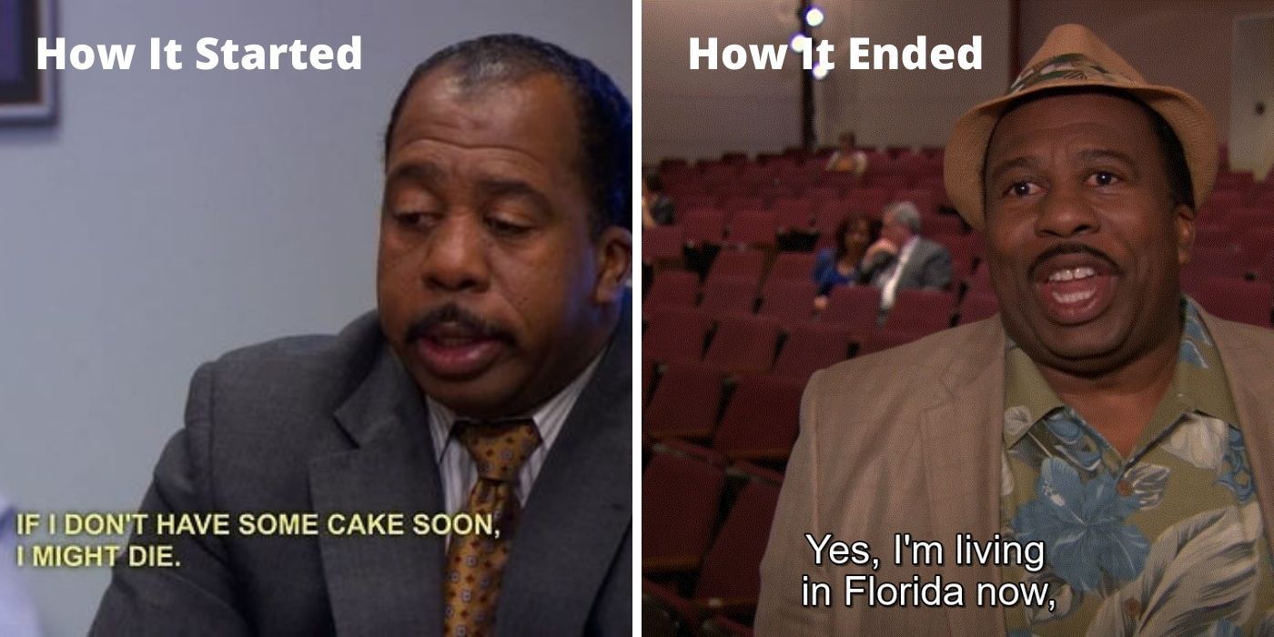 The Office: How It Started Vs. How It's Going Memes For The Characters