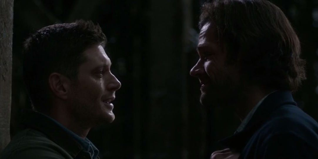 Dean and Sam cry as he dies