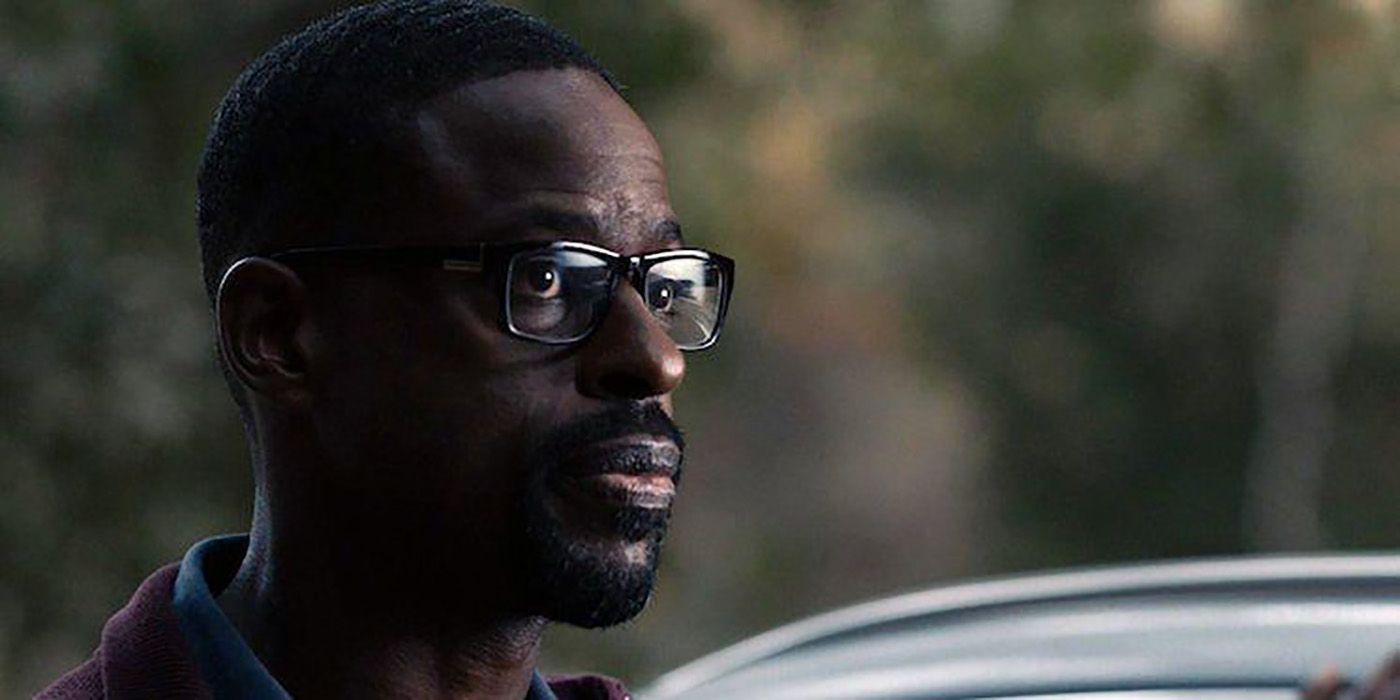 Randall looking serious in This Is Us
