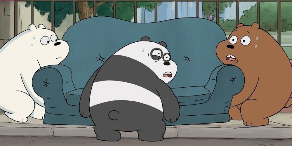 we bare bears the gym
