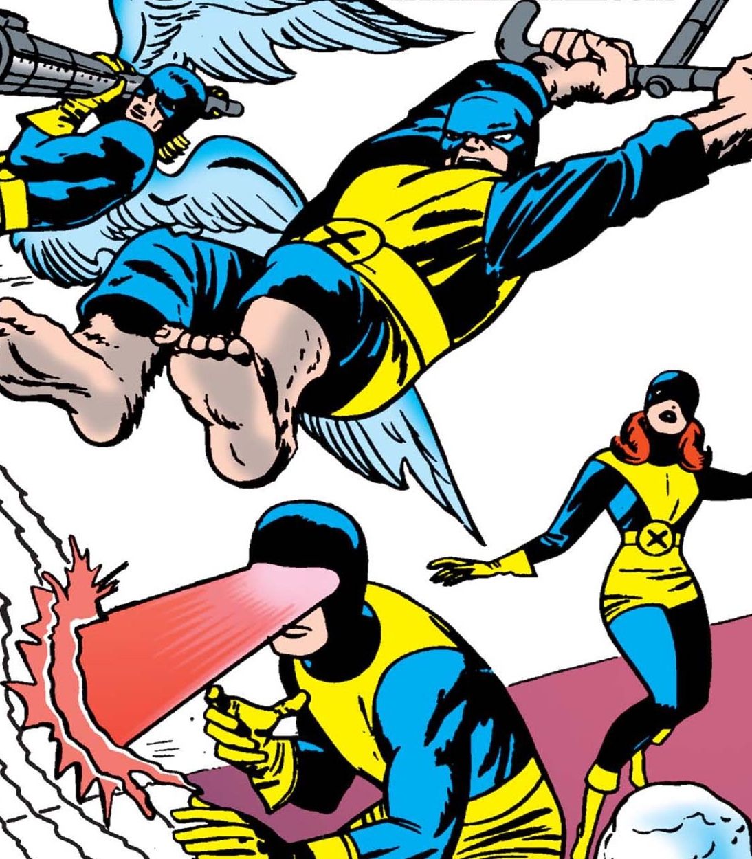 The Original X-Men team