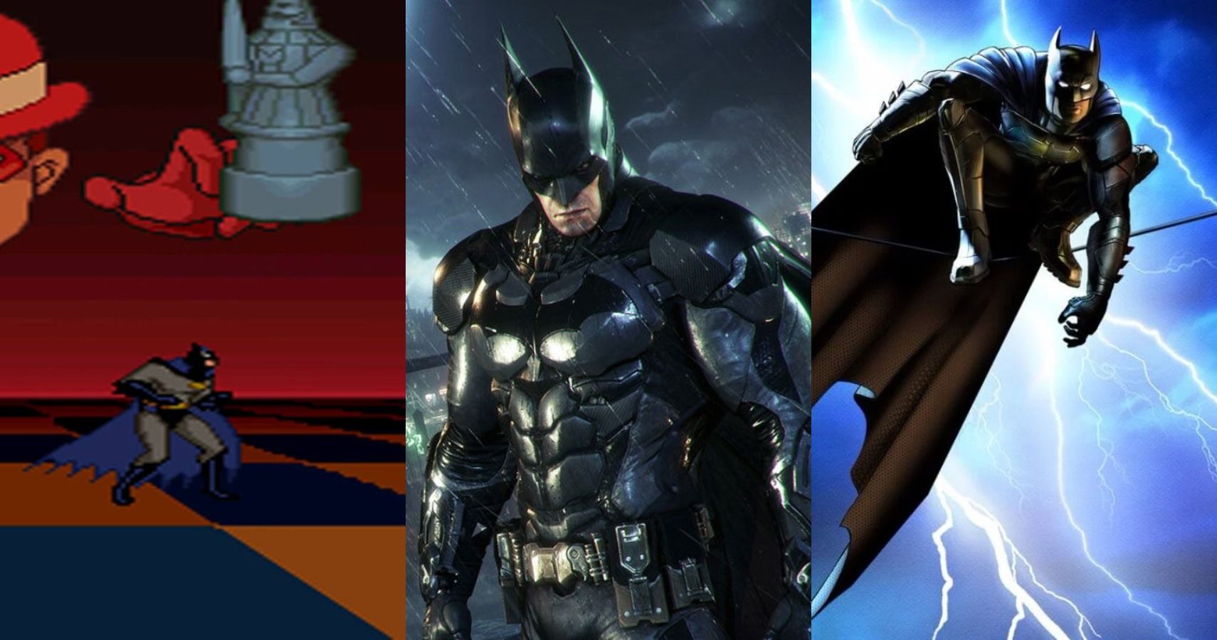 10 Best Batman Video Games That Aren't Arkham-Related, Ranked