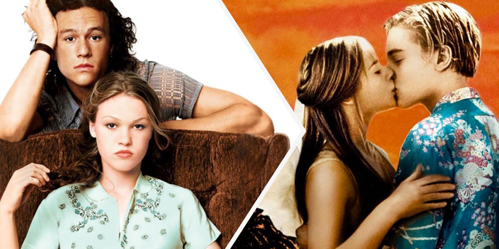 10 Things I Hate Abut You movie versus Romeo + Juliet