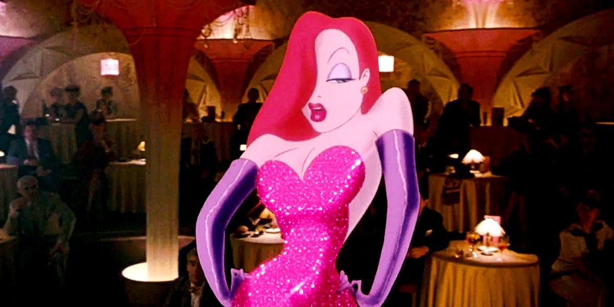 Jessica Rabbit performing at a nightclub in Who Framed Roger Rabbit