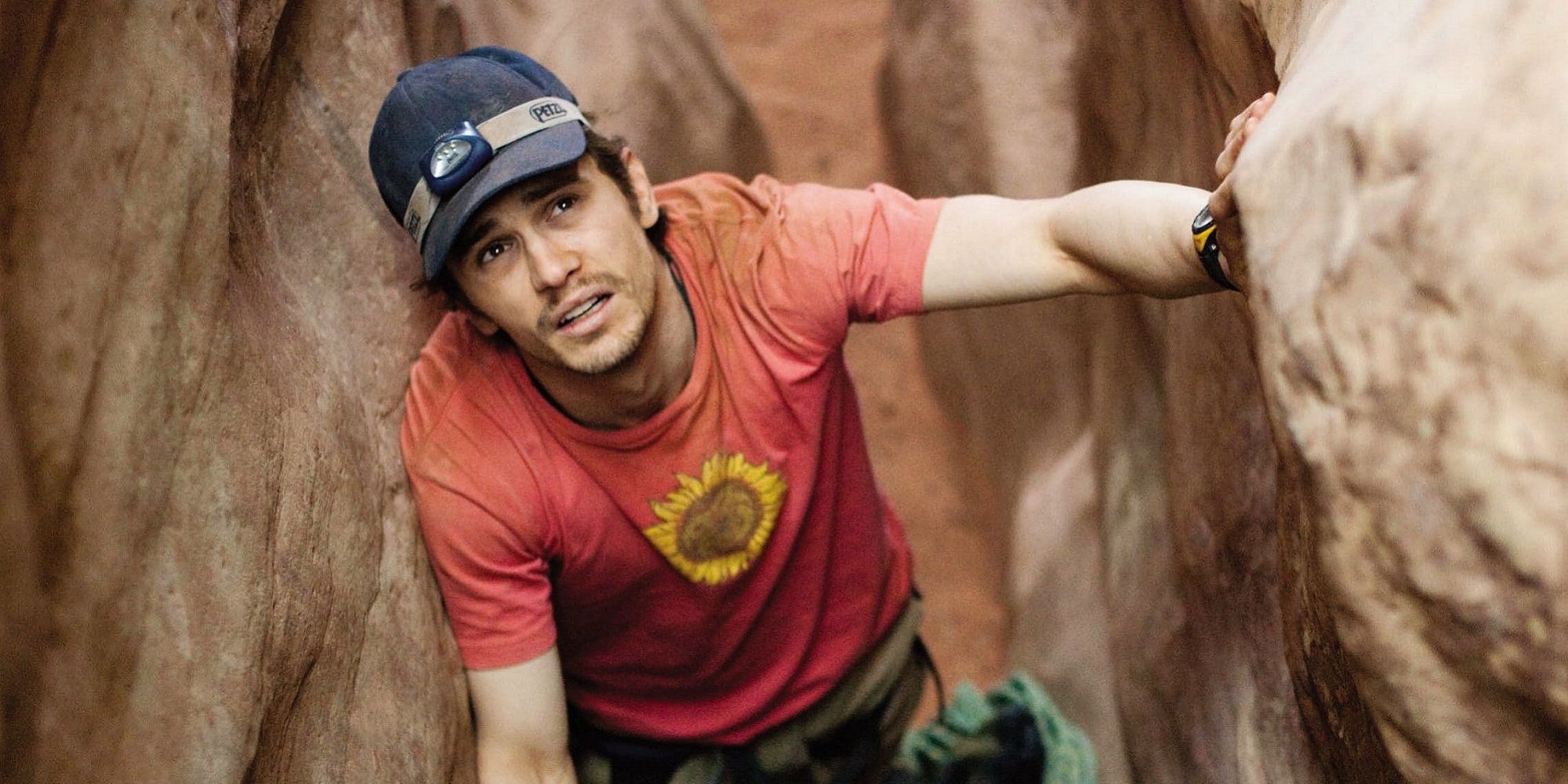 Jams Franco stuck in canyon in 127 Hours