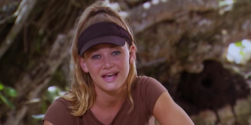 Evelyn Smith in a confessional on The Challenge