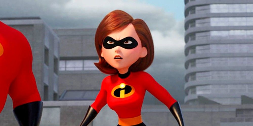Helen wearing her super suit in The Incredibles