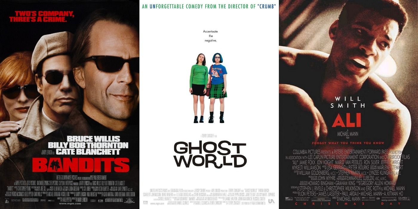 Ghost world/Ali/Bandits 3 vertical movie posters