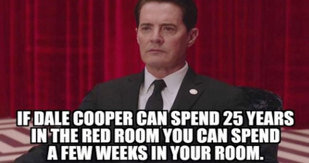 Twin Peaks Black Lodge Meme