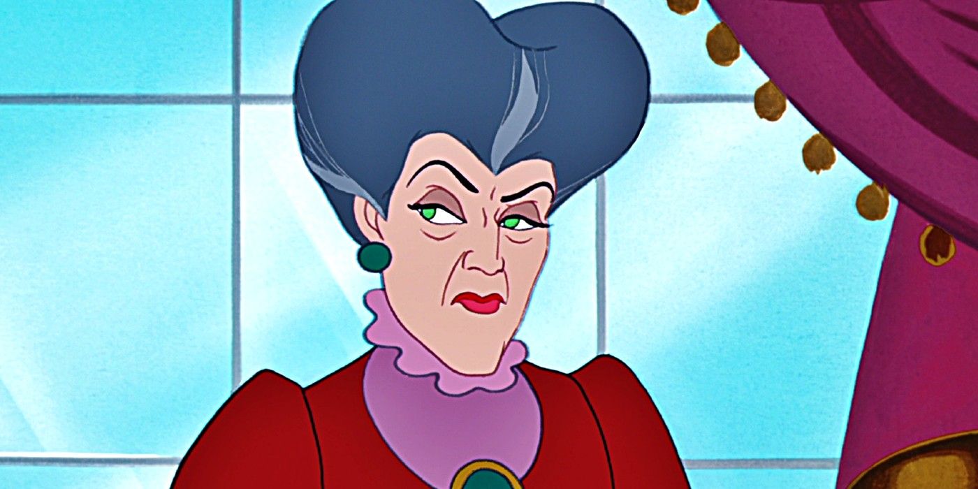 Lady Tremaine looking annoyed in Cinderella