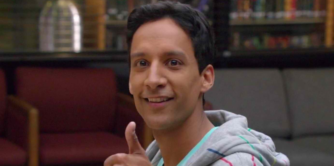 Abed giving a thumbs up in Community