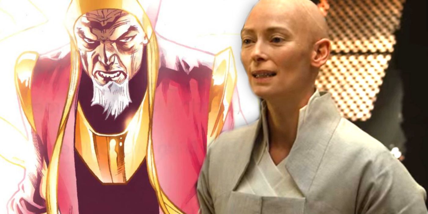 The Ancient One's race and gender was changed for the MCU adaptation of Doctor Strange.