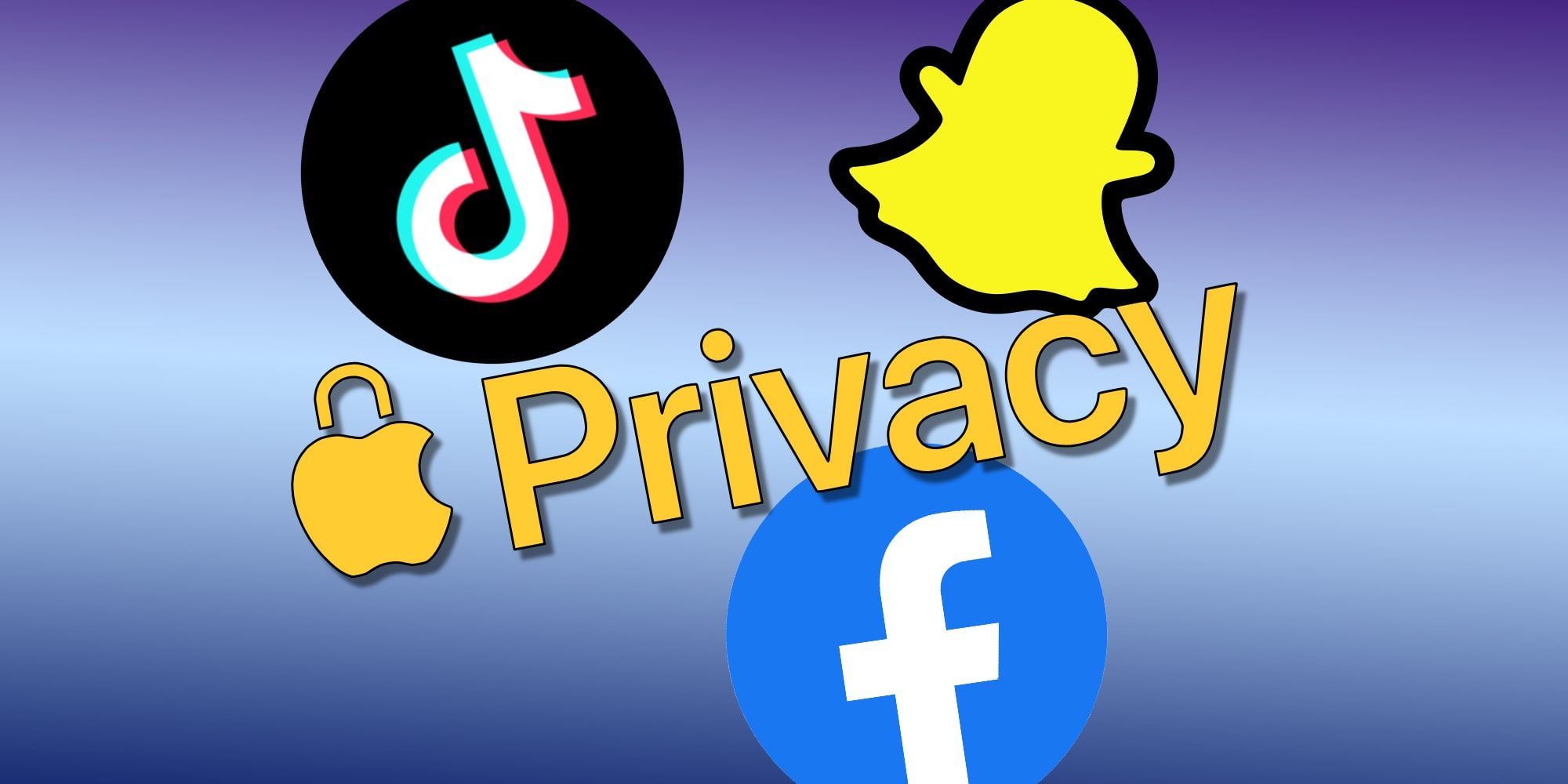 App Store Privacy TikTok Facebook Snapchat