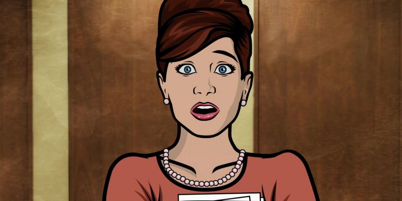 Archer Cheryl Tunt With Shocked Face