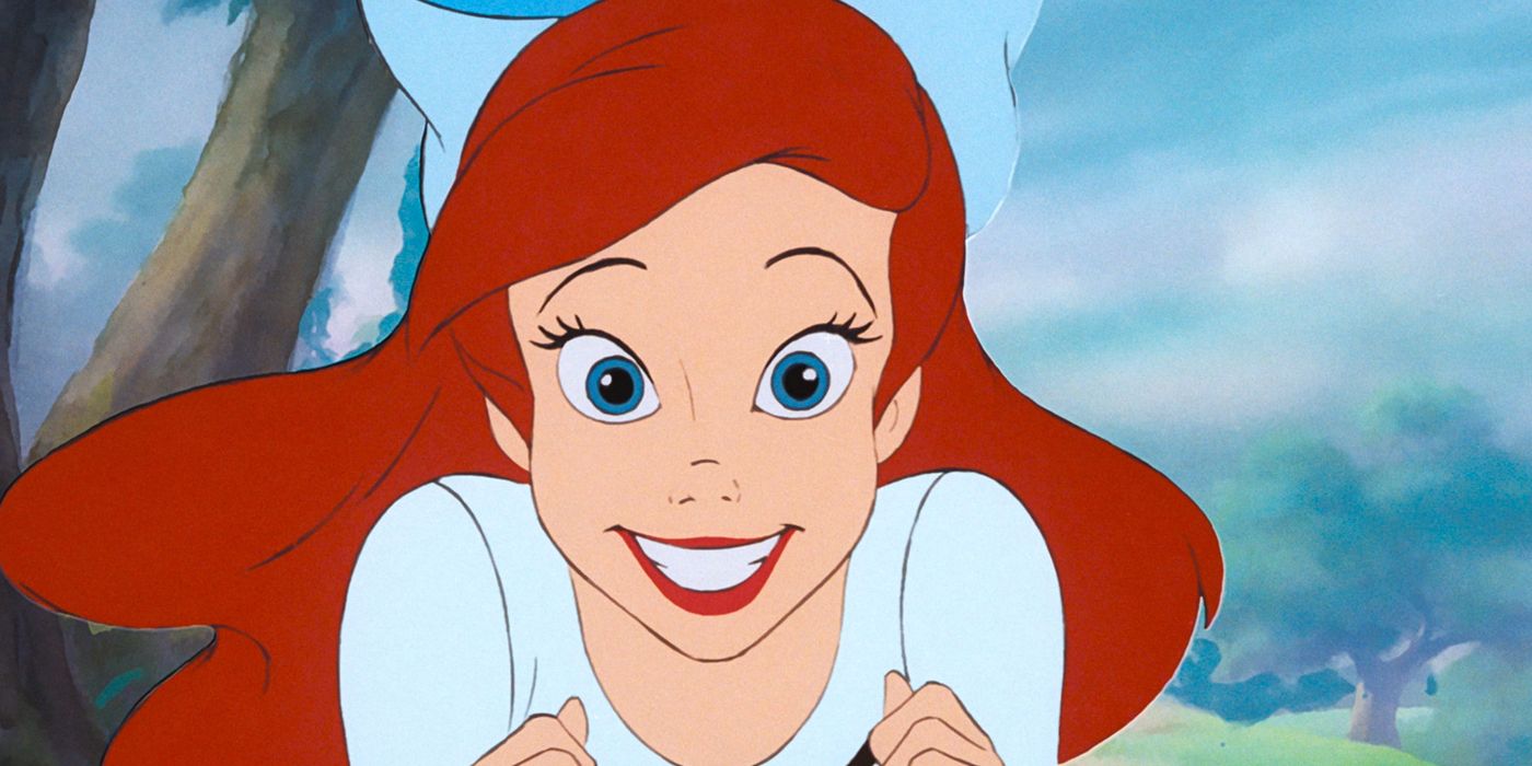 Ariel smiles in The Little Mermaid