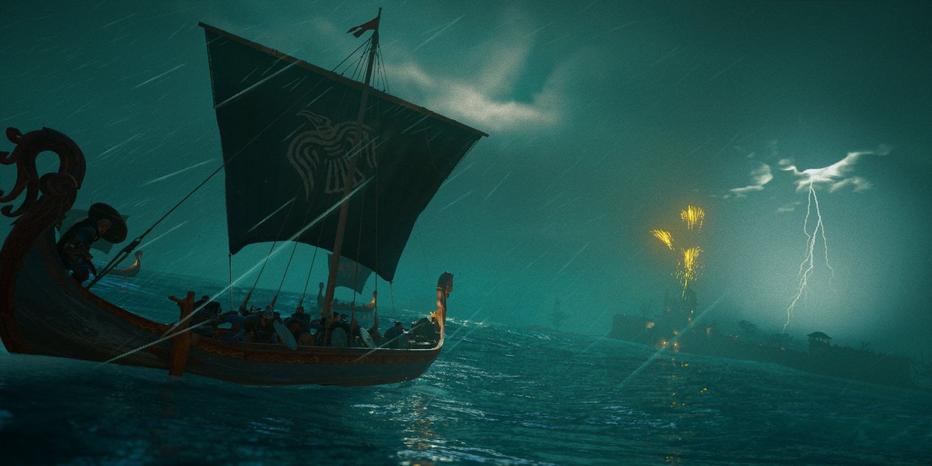 Assassin's Creed Valhalla Ship Battle Photo Mode