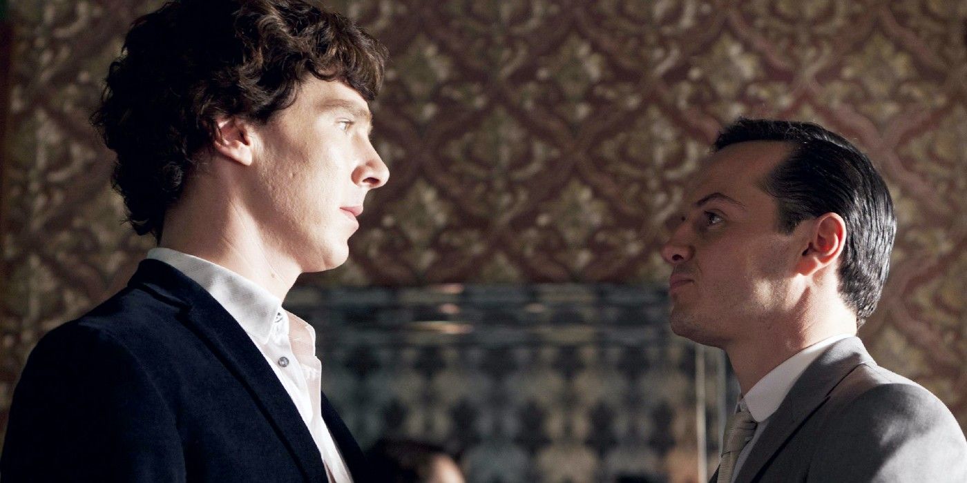 BBC Sherlock and Moriarty