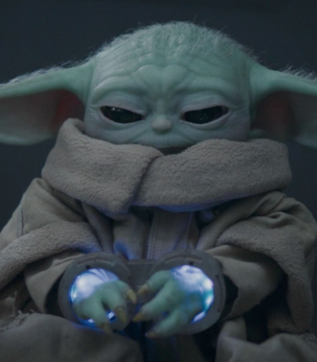 Baby Yoda Grogu in The Mandalorian Season 2 Finale Vertical
