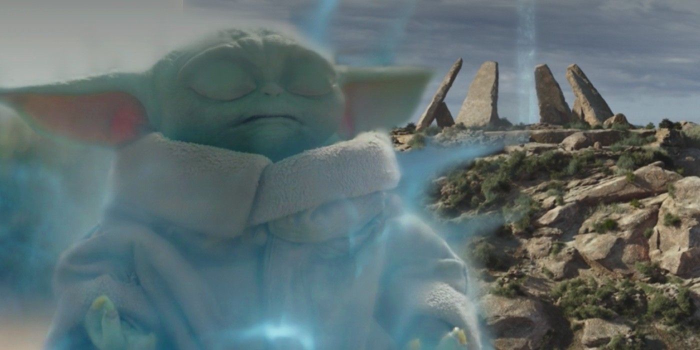 Bebê Yoda dá poder a Tython, o Mandaloriano