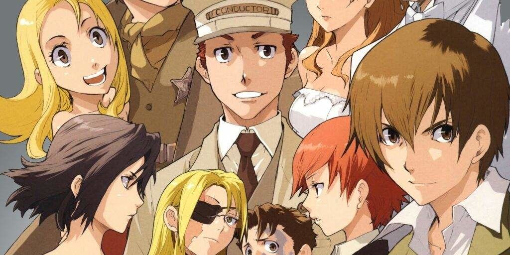 Baccano! collage of main characters