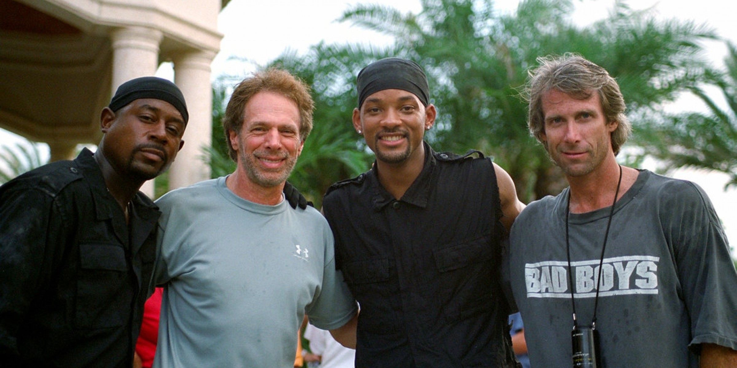 Behind the scenes of the set of Bad Boys