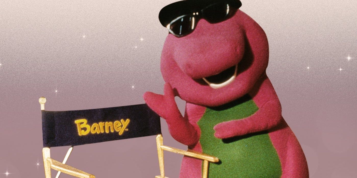 Barney in Barney and Friends