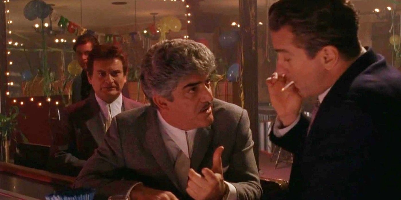 Jimmy talks to Billy Batts in a bar in Goodfellas